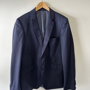 Horst Men's Blue Italian Blazer 98% Wool & 2% Elastaine Size CAD 44R